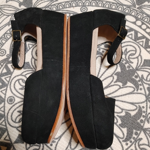 Anthropologie Gee Wawa suede Mary Janes size 8 - Picture 7 of 9
